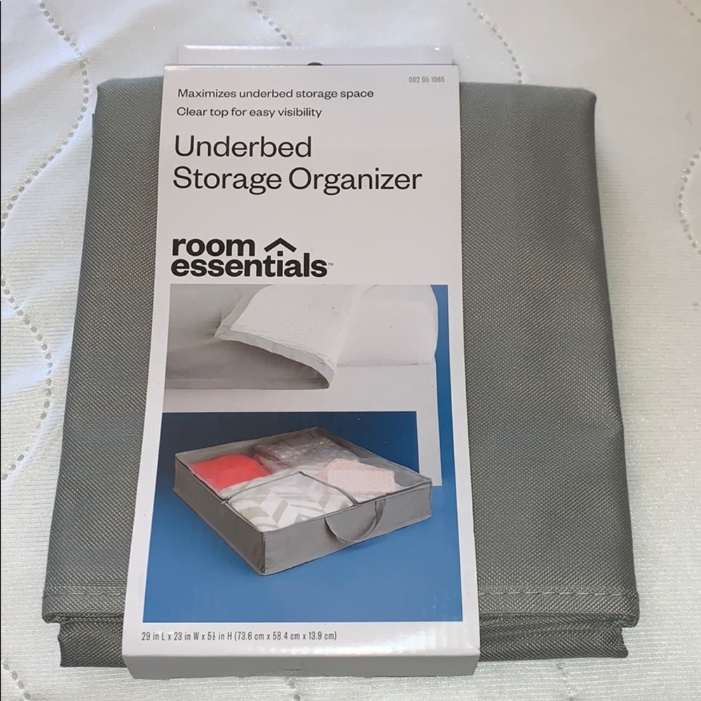 Underbed storage organizer